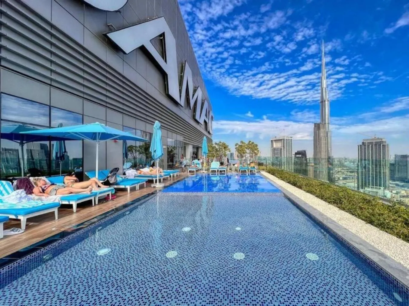 Paramount Hotel Residence Rooftop Infinity Pool 두바이 0*,