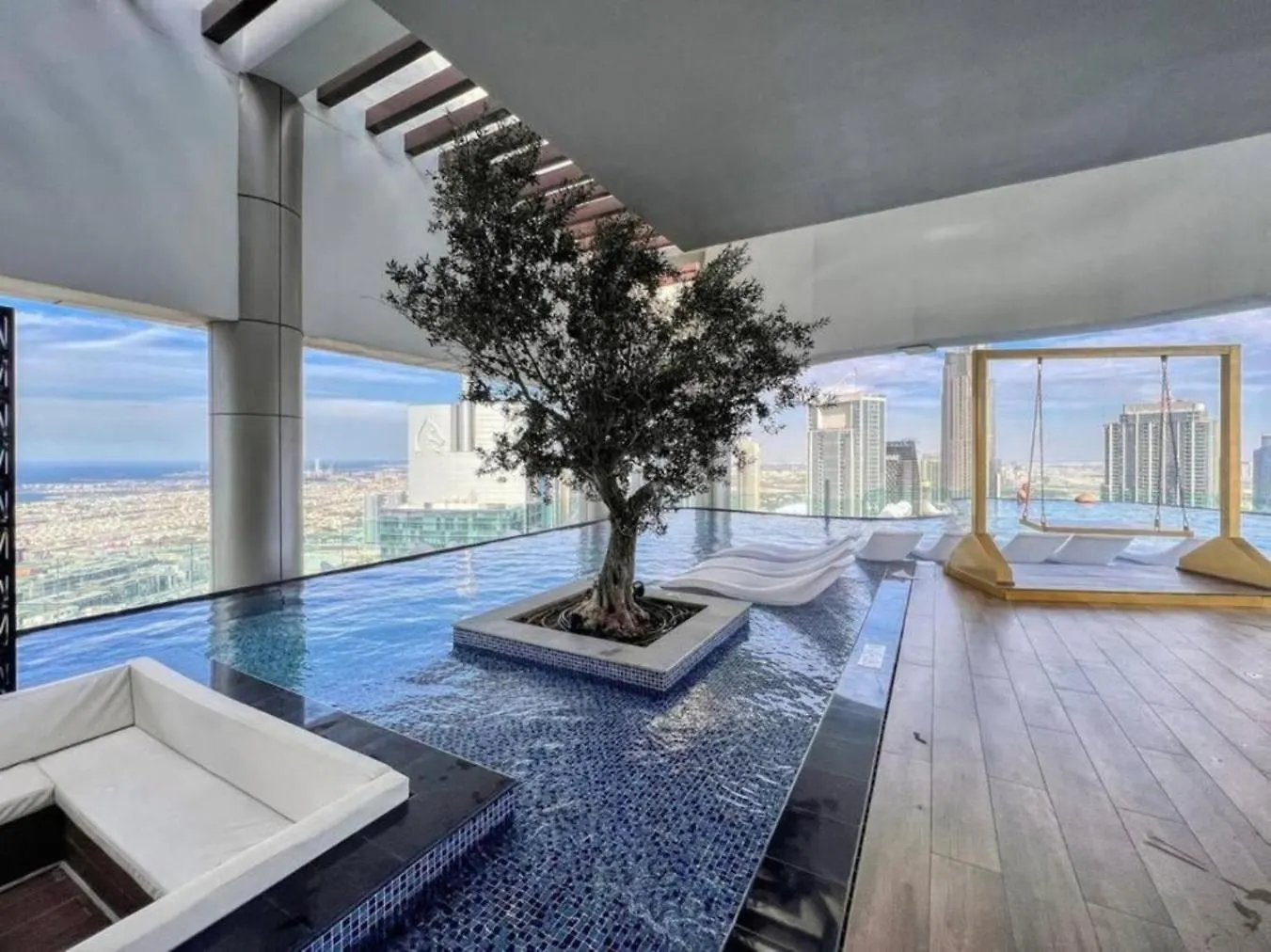 Paramount Hotel Residence Rooftop Infinity Pool 두바이 0*,