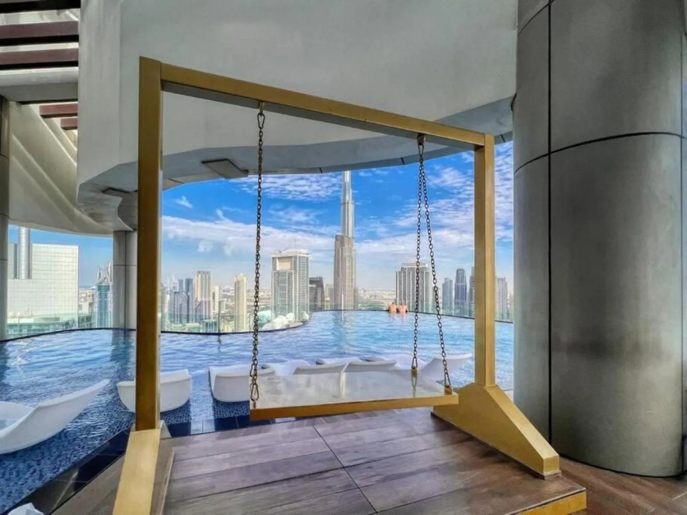 Paramount Hotel Residence Rooftop Infinity Pool 두바이 아랍에미리트